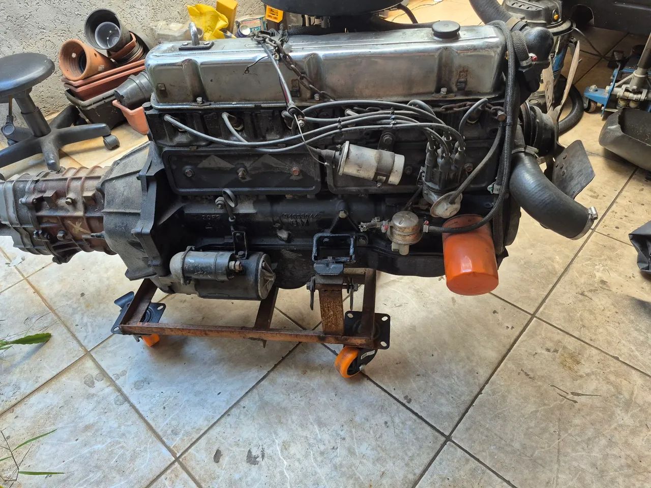 Mecânica completa Opala 92 6cc Álcool câmbio 5 marchas 2205b - Peças para  tratores e máquinas - Água Funda, São Paulo 1459978354 | OLX