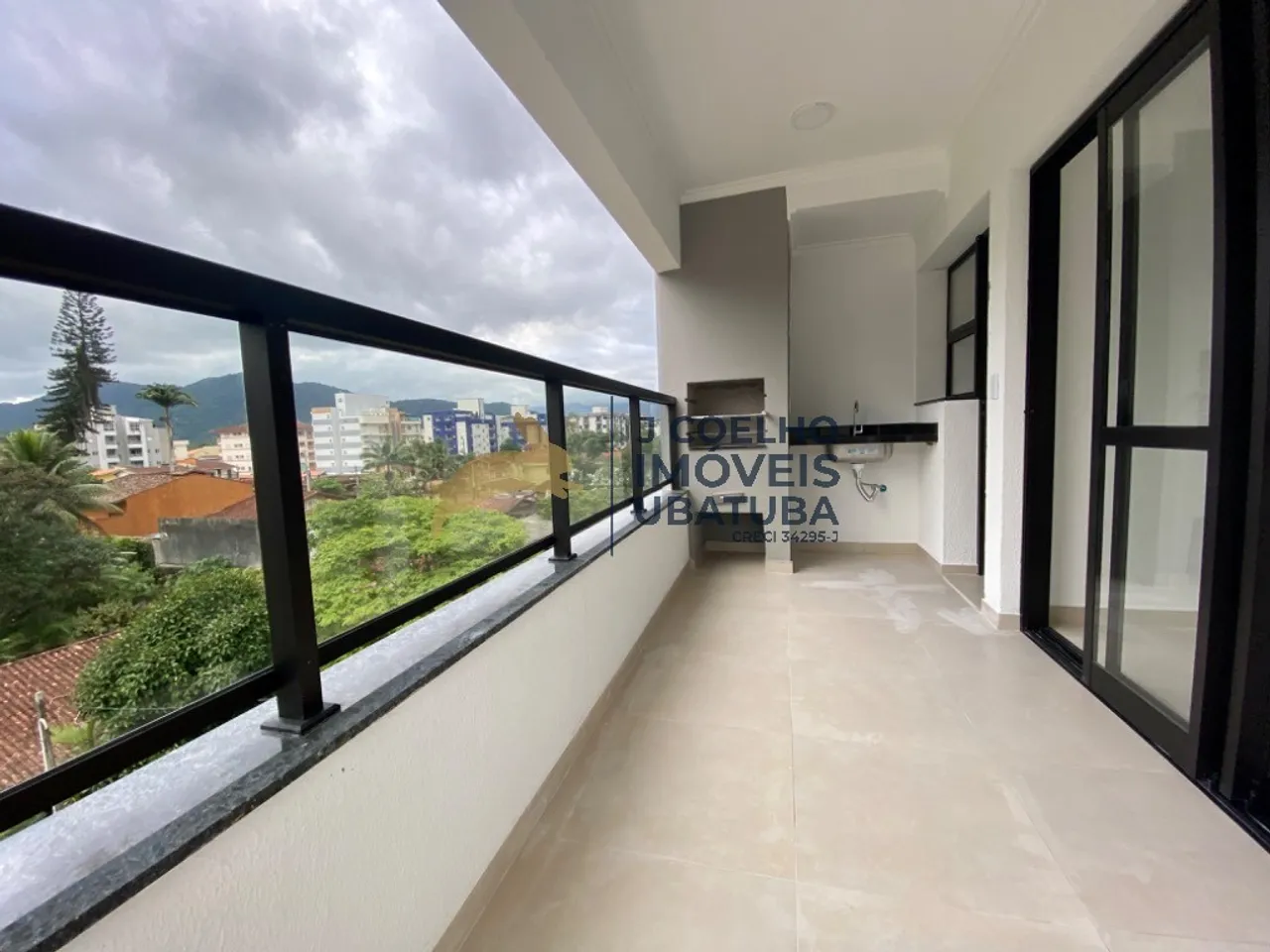 Apartamento NOVO no Itaguá à venda, com Varanda Gourmet, 2 suítes - Ubatuba SP