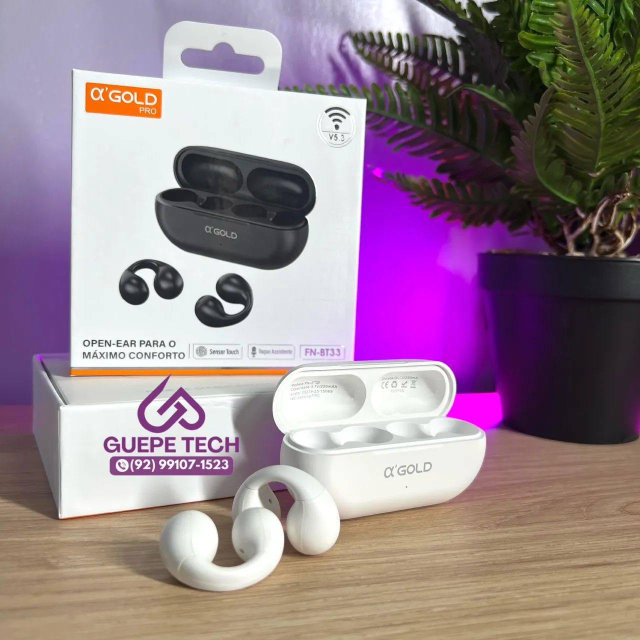 Fone De Ouvido Sem Fio 