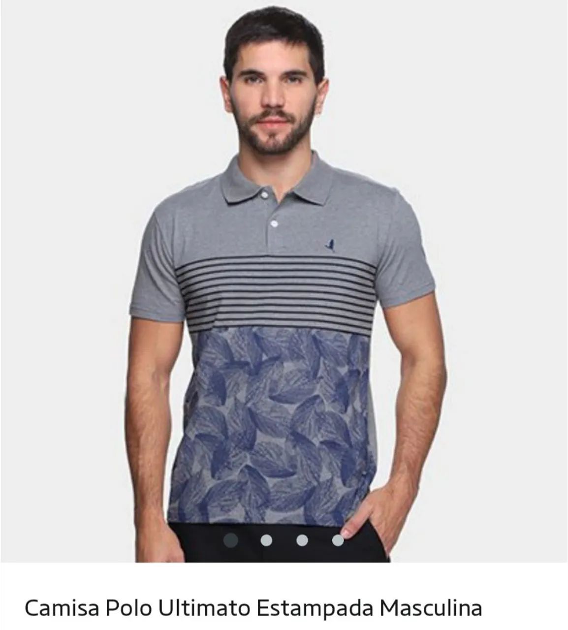 Camisa Manga Longa Pacific Blue tamanho P - Foto 5