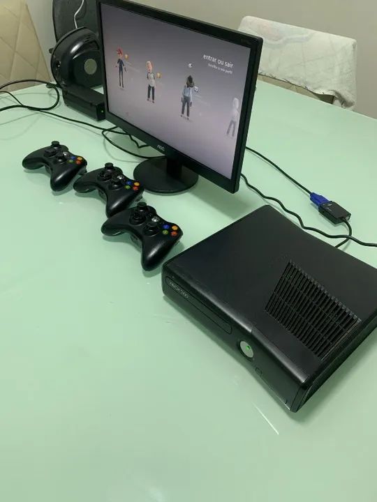 XBOX 360 USADO EM PERFEITO ESTADO - Foto 4