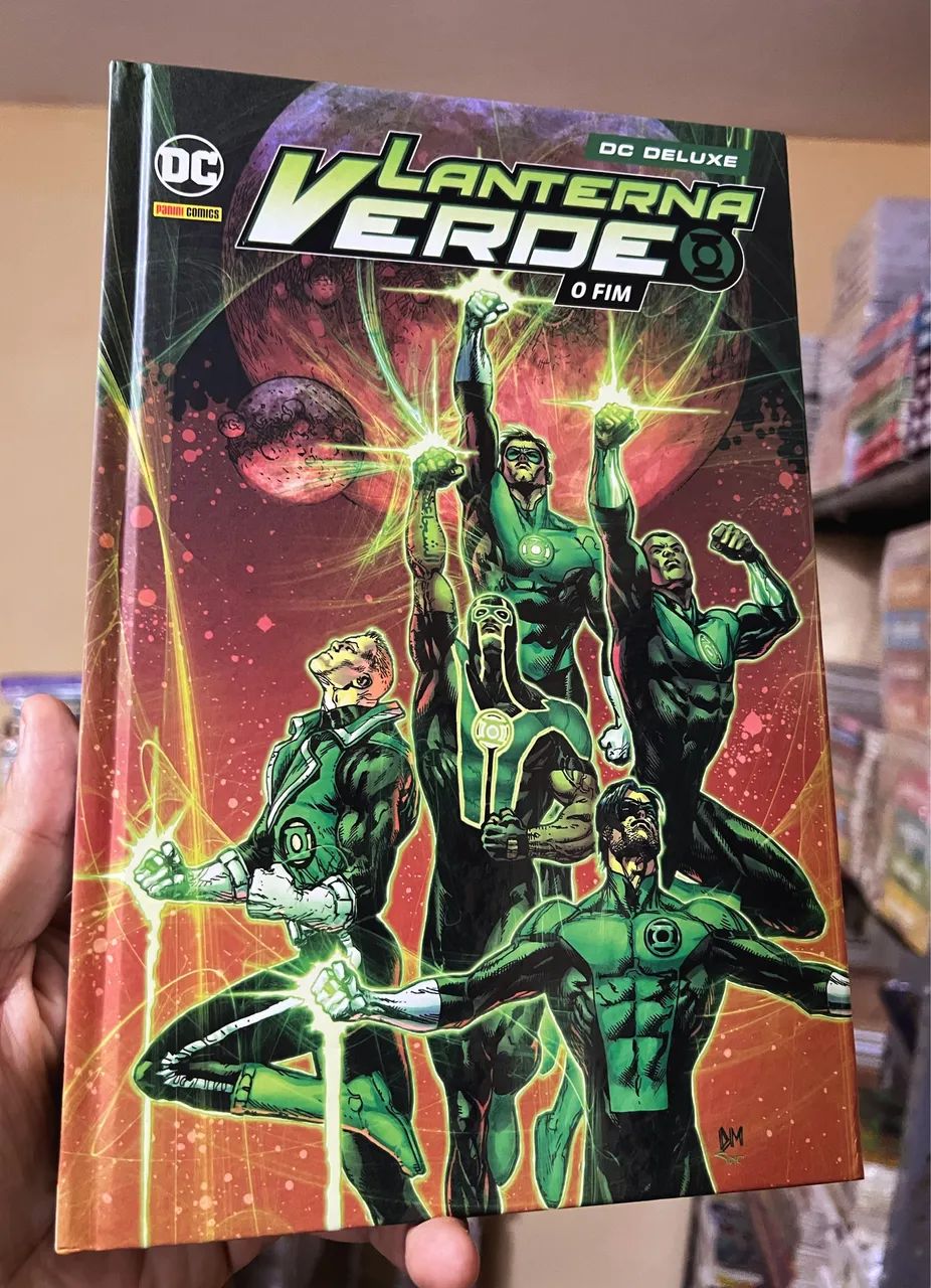 Lanterna verde o fim dc deluxe 