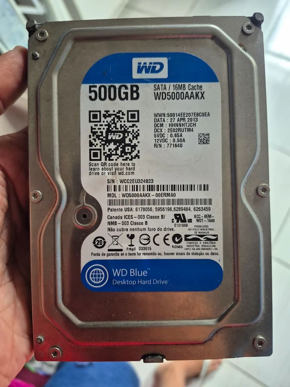2 hd 500gb e 2 de 160gb