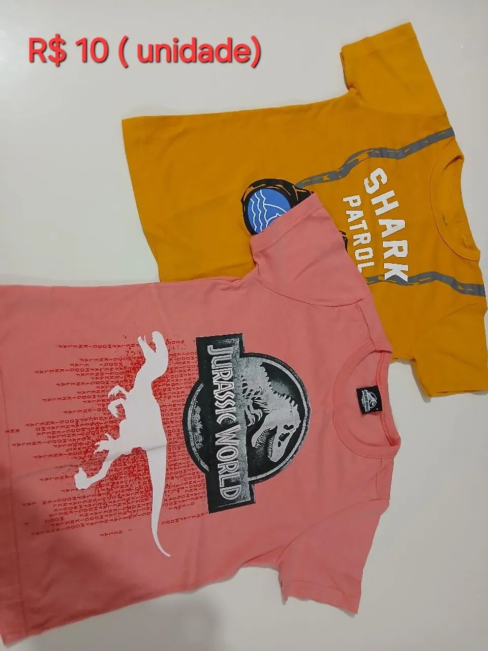 Camiseta do Capitão América - Tamanho 4 - Foto 2