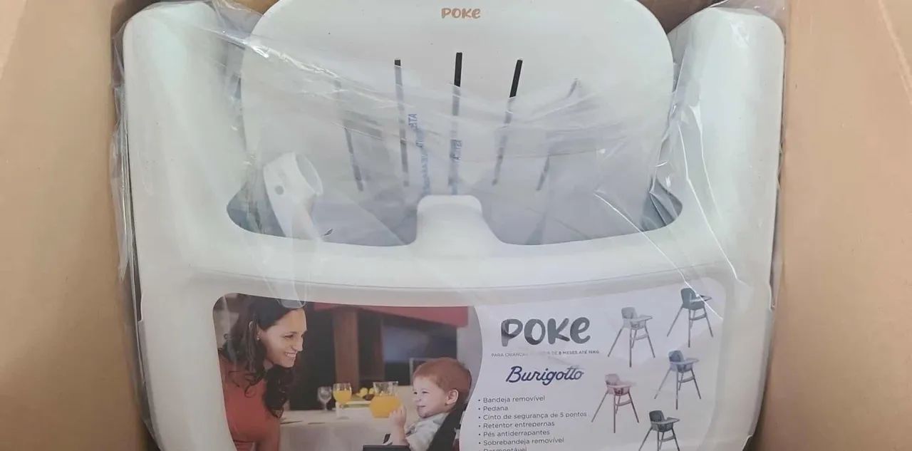 Cadeira de Alimentação Burigotto NOVA - Foto 4