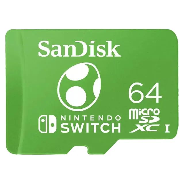 Cartão Micro SD SanDisk, Nintendo Switch 64GB - SDSQXAO-064G-GN6ZN - Foto 2
