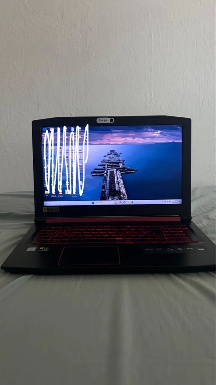 Notebook Gamer Acer Nitro 5 - NVIDIA GTX | Intel Core i5 8ª Geração | DDR4 - Foto 2