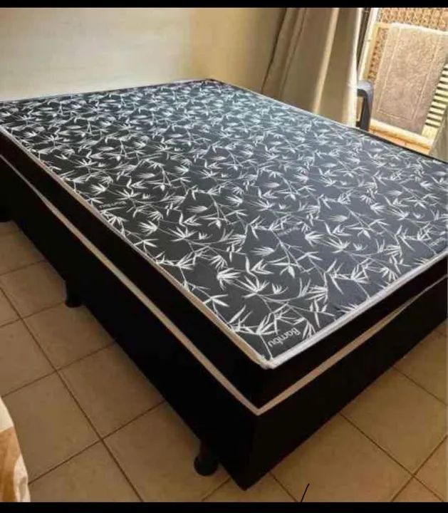 Cama box casal Sonia. Camas novas !!!!