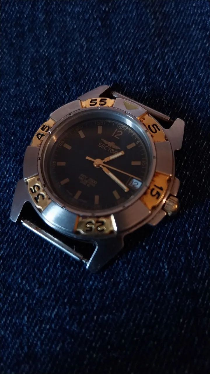 Relógio Sector anos 90