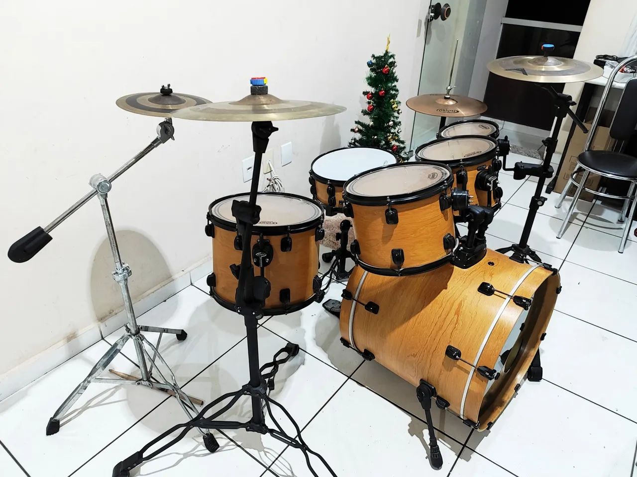 Bateria Acústica completa  - Foto 5