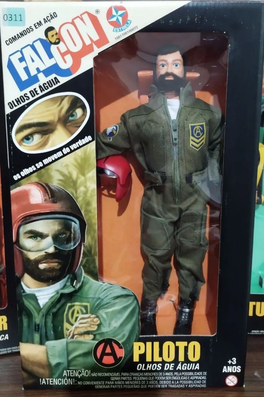 Boneco Falcon Estrela Piloto ODA