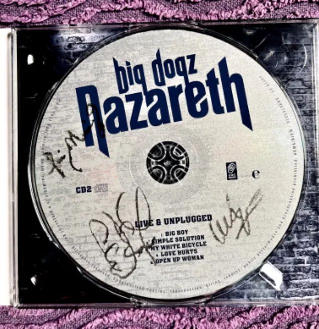 Big Dogz Nazareth cd duplo AUTOGRAFADO - CDs, DVDs etc - Xaxim