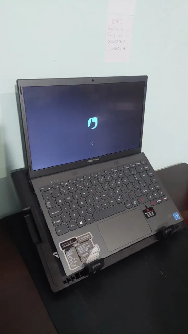 ? Notebook Positivo Motion Gray Q4128C-S - Rápido, leve e seminovo! - Foto 6