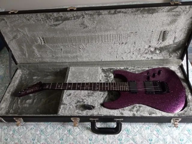 Guitarra Esp Ltd Kirk Hammett KH 602 Purple - Foto 3