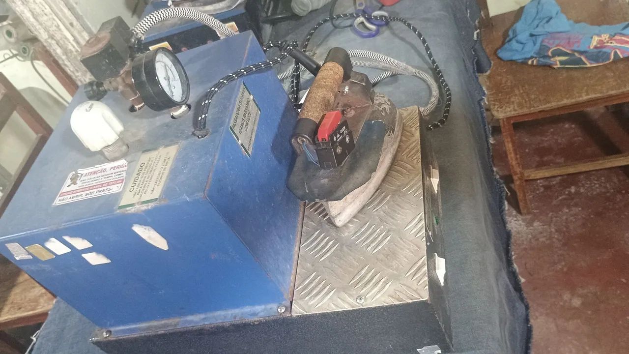 Vendo caldeira de passar roupa revisada 5 litros  - Foto 2