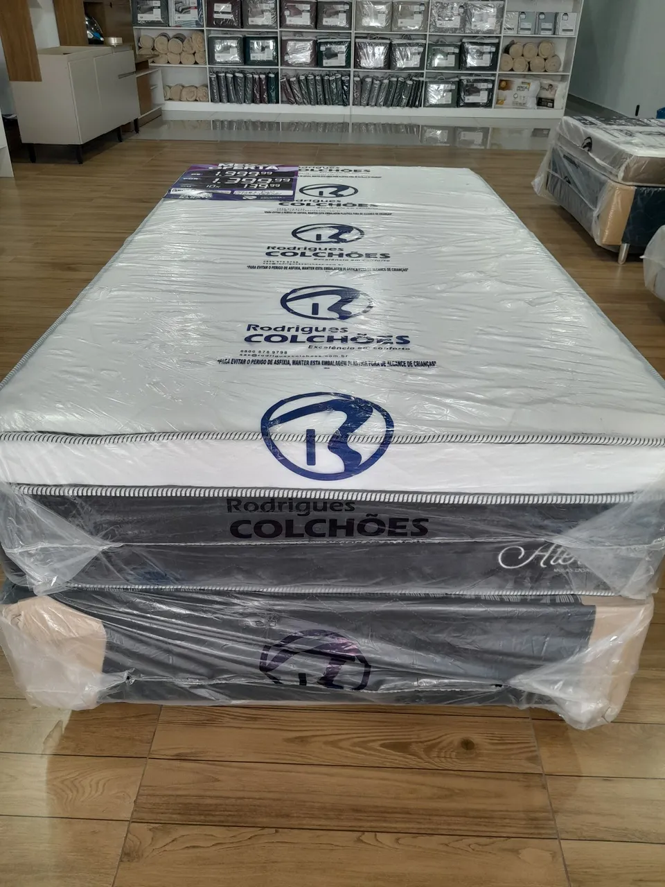 Cama Box Atenas Solteirão