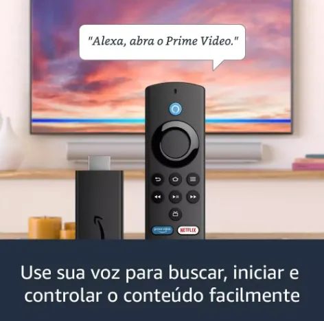 Fire Tv Stick Lite Alexa Amazon Lacrado Original - Foto 5