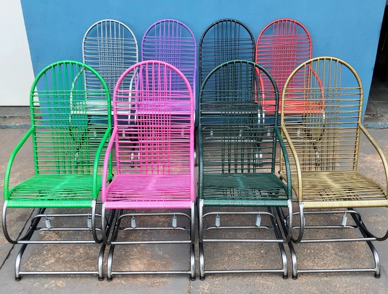 Cadeira de fio de balanço 