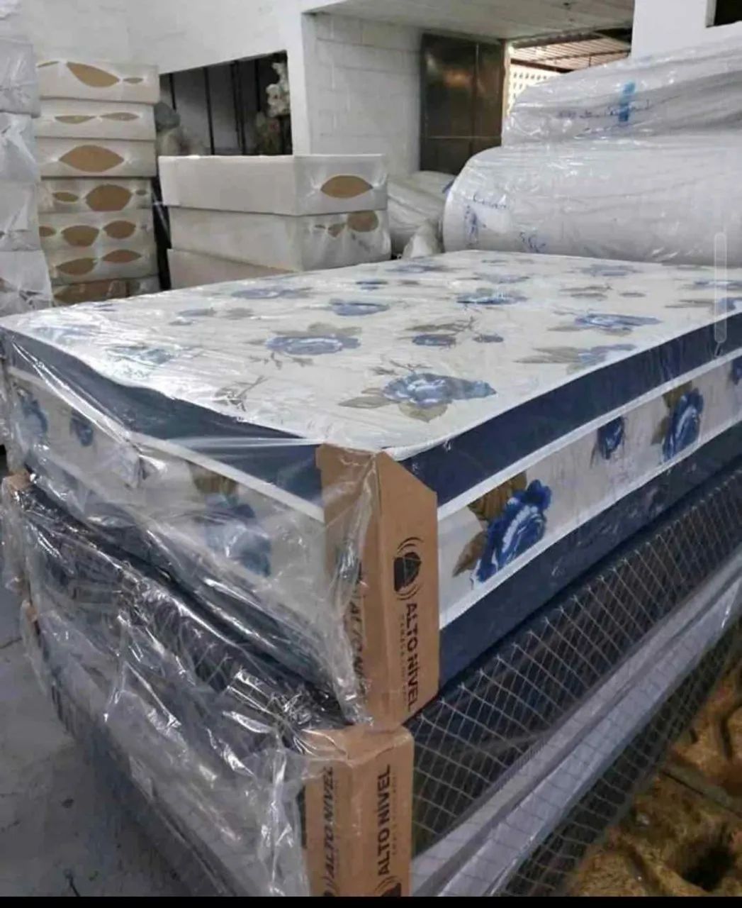 Cama box colchão com 6cm  - Foto 2