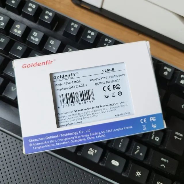 SSD 120GB Goldenfir Sata 2,5 Notebook e Pc - Foto 3