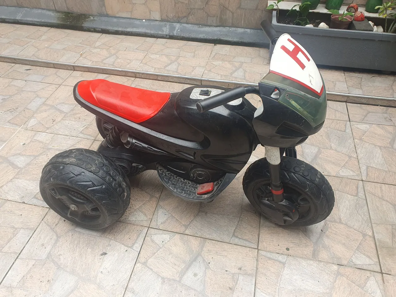 Mini Moto Elétrica Infantil 3 Rodas