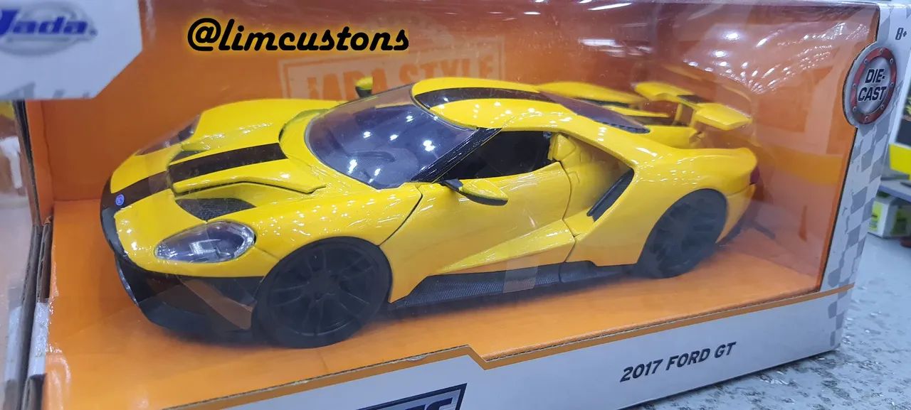Jada toys 1:24 - Ford GT 2017 série Hiper Spec - Nova - Foto 4