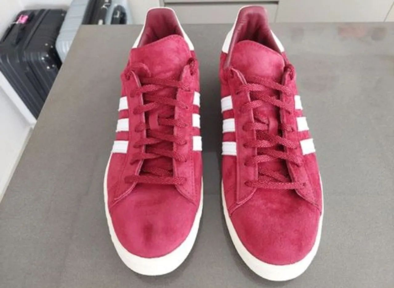 adidas campus 80s - vermelho  - Foto 5