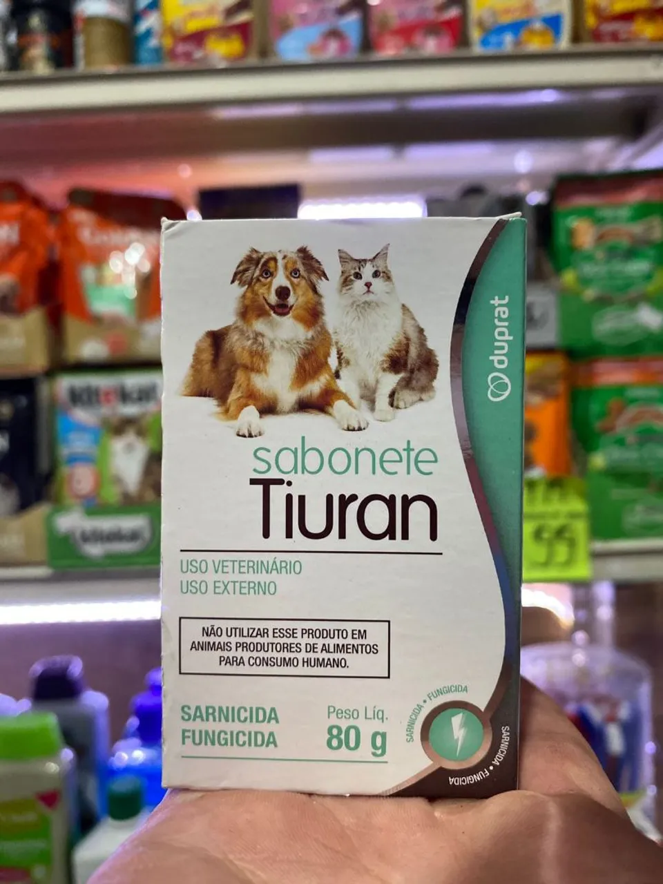 Sabonete Tiuran - Sarnicida e Fungicida para Pet