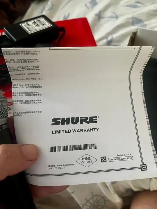 Shure Microfone - Foto 2