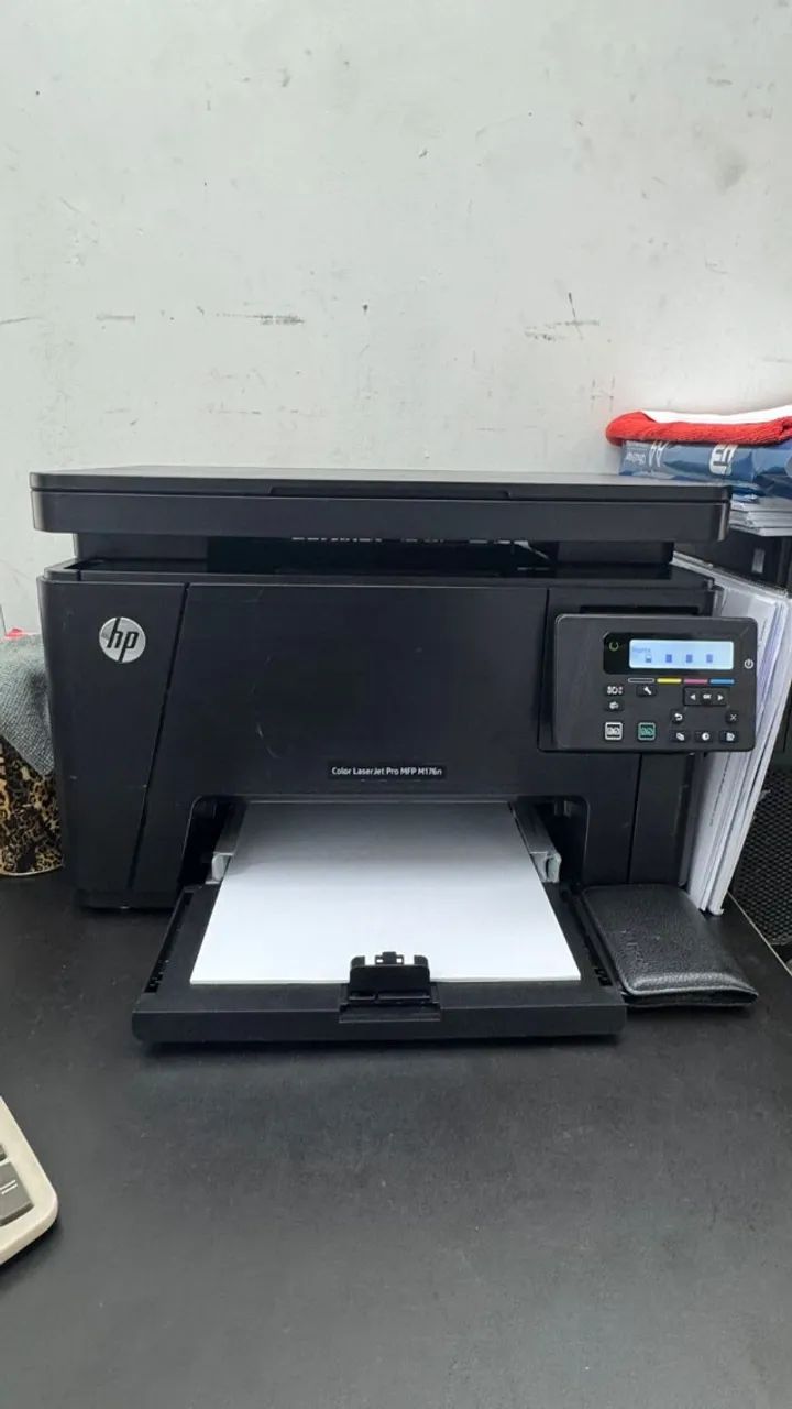 Impressora HP color laserjet Pro MFP M176