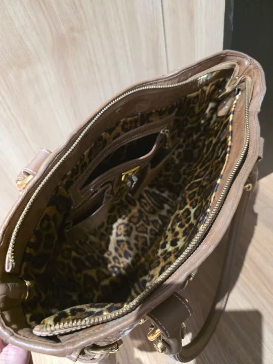 Bolsa em couro Carmen Steffens - Foto 2
