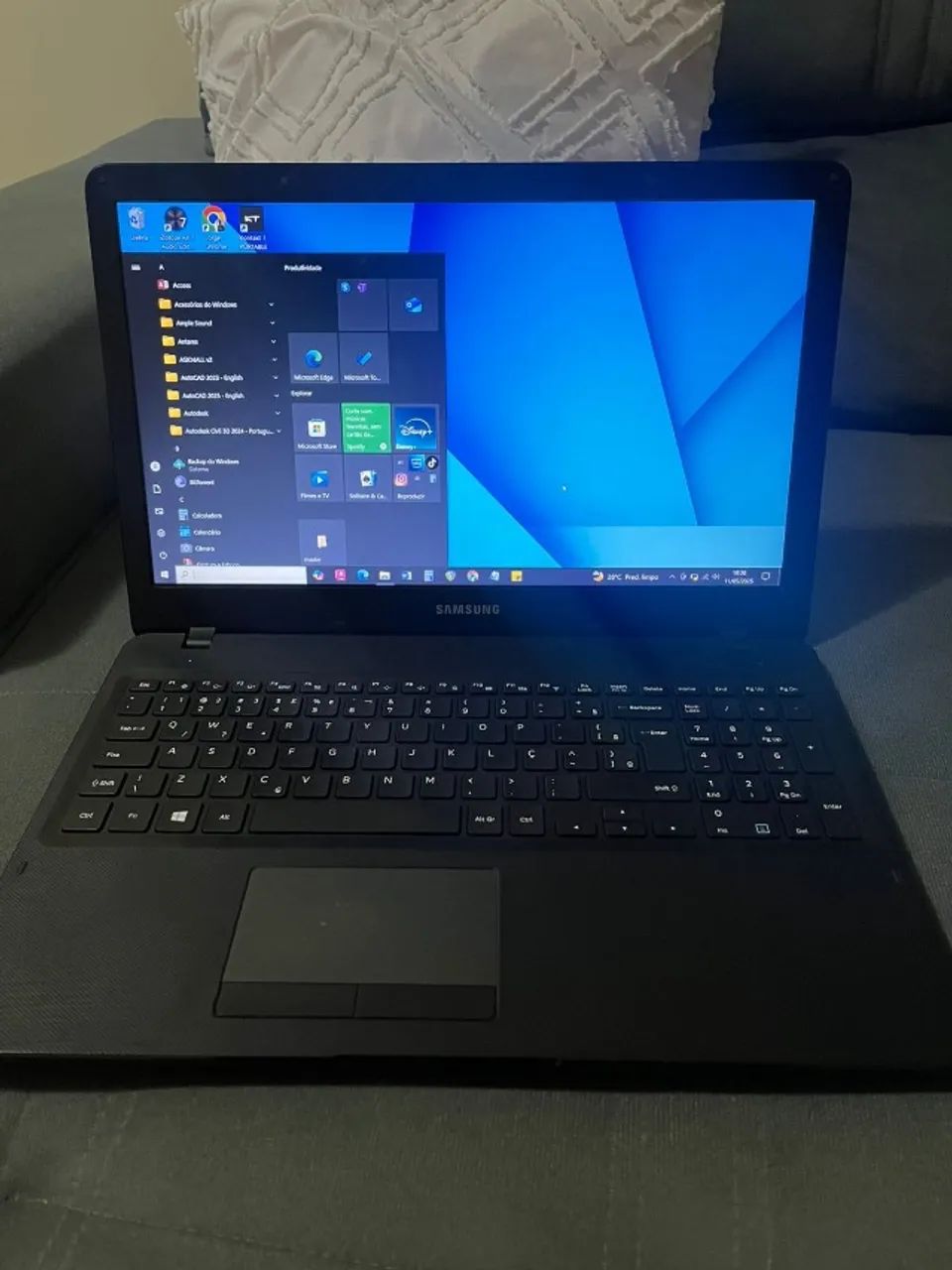 Notebook Samsung NP300E5M, otimizado e muito conservado