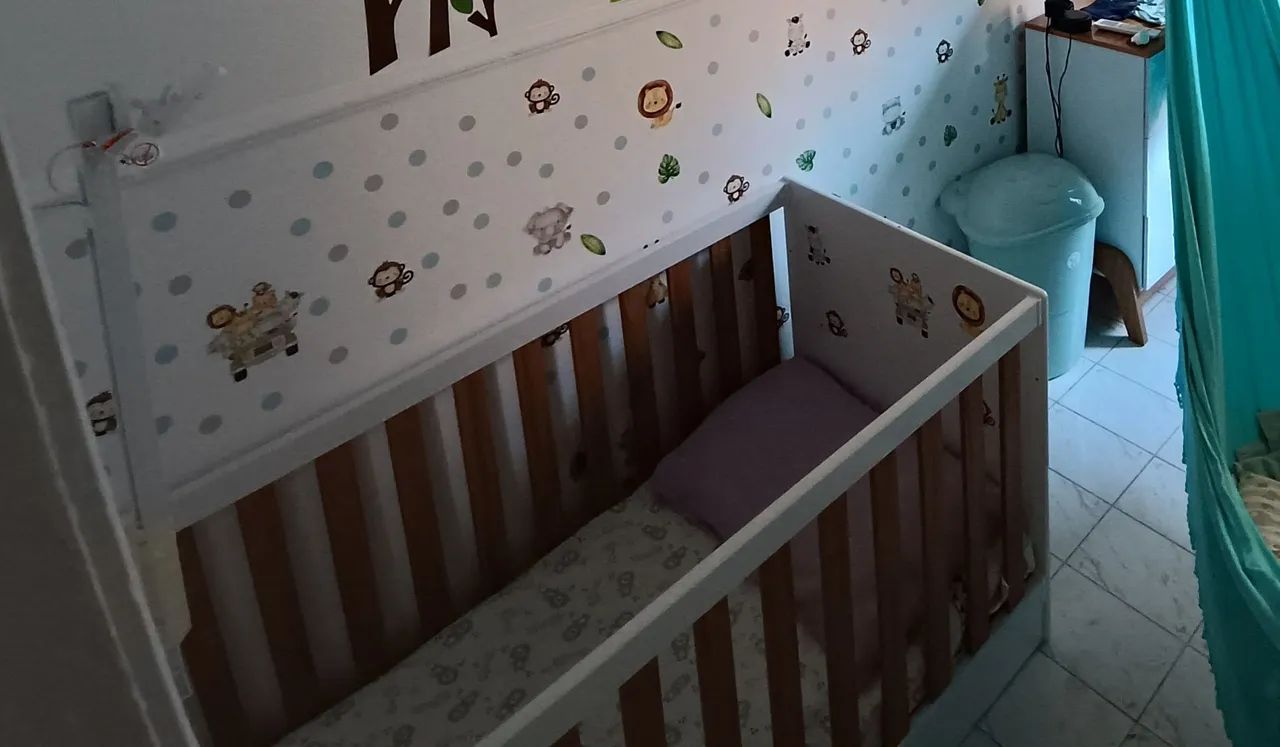 Berço Infantil Guti Branco  - Foto 2