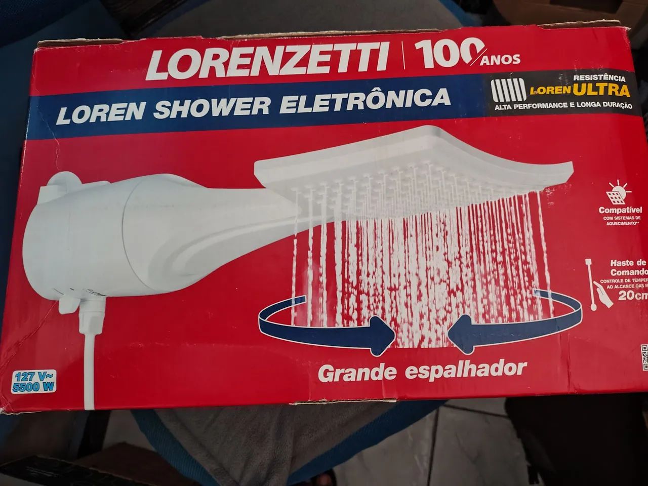 Chuveiro elétrico Lorenzetti 64617965629313120