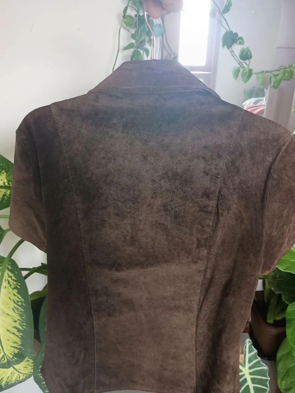 DESAPEGO camisa de couro vintage - Foto 2