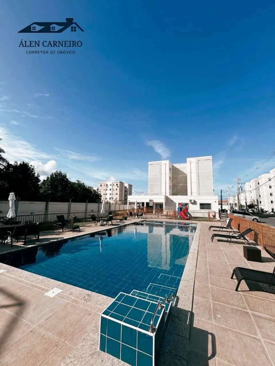 Apartamento de 2/4 dentro de Condomínio Fechado Infra Estrutura Completa no Solar da Costa