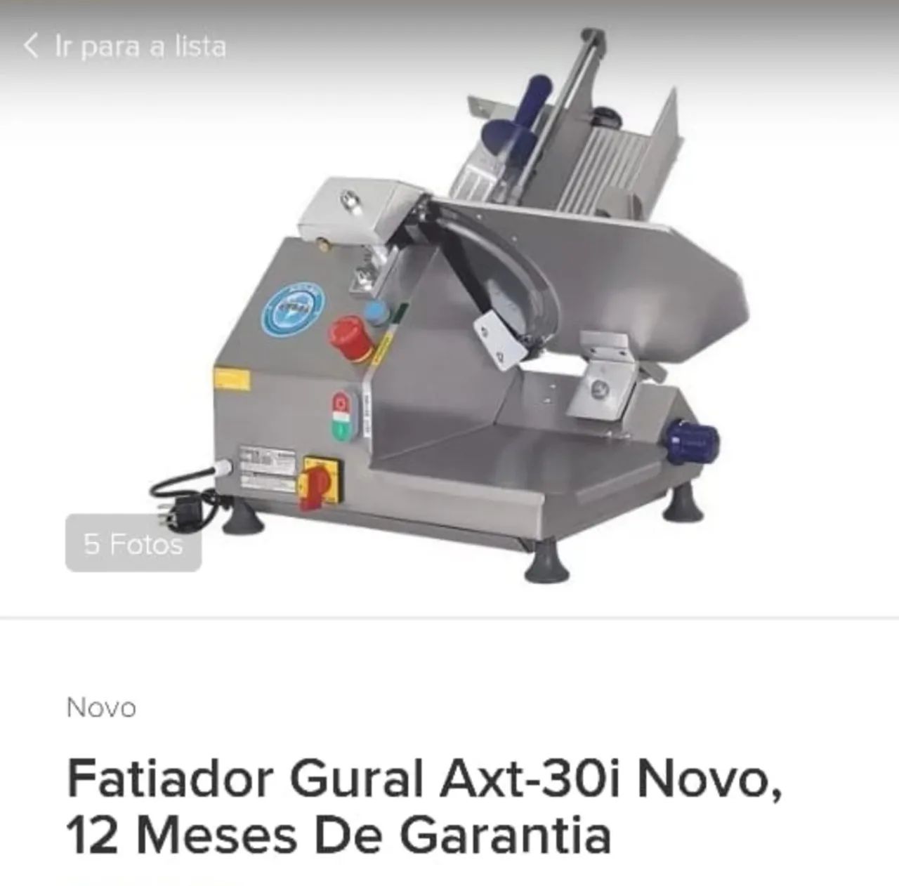 Fatiador de Queijo automático Gural 