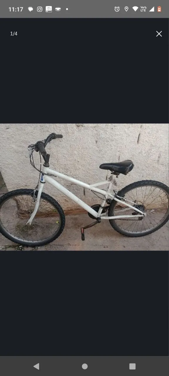 Bicicleta branca
