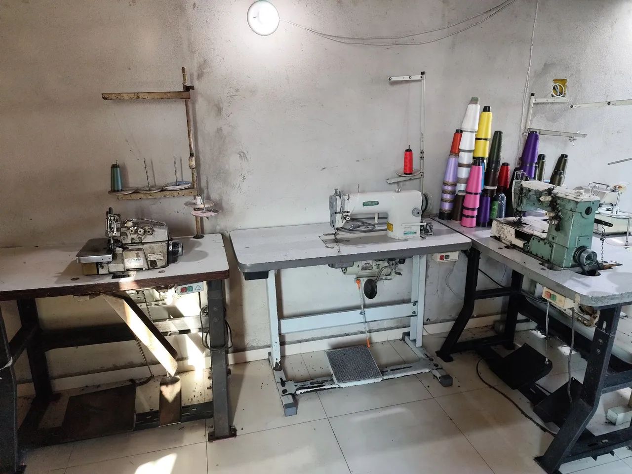 Máquinas de costura industrial - oportunidade!