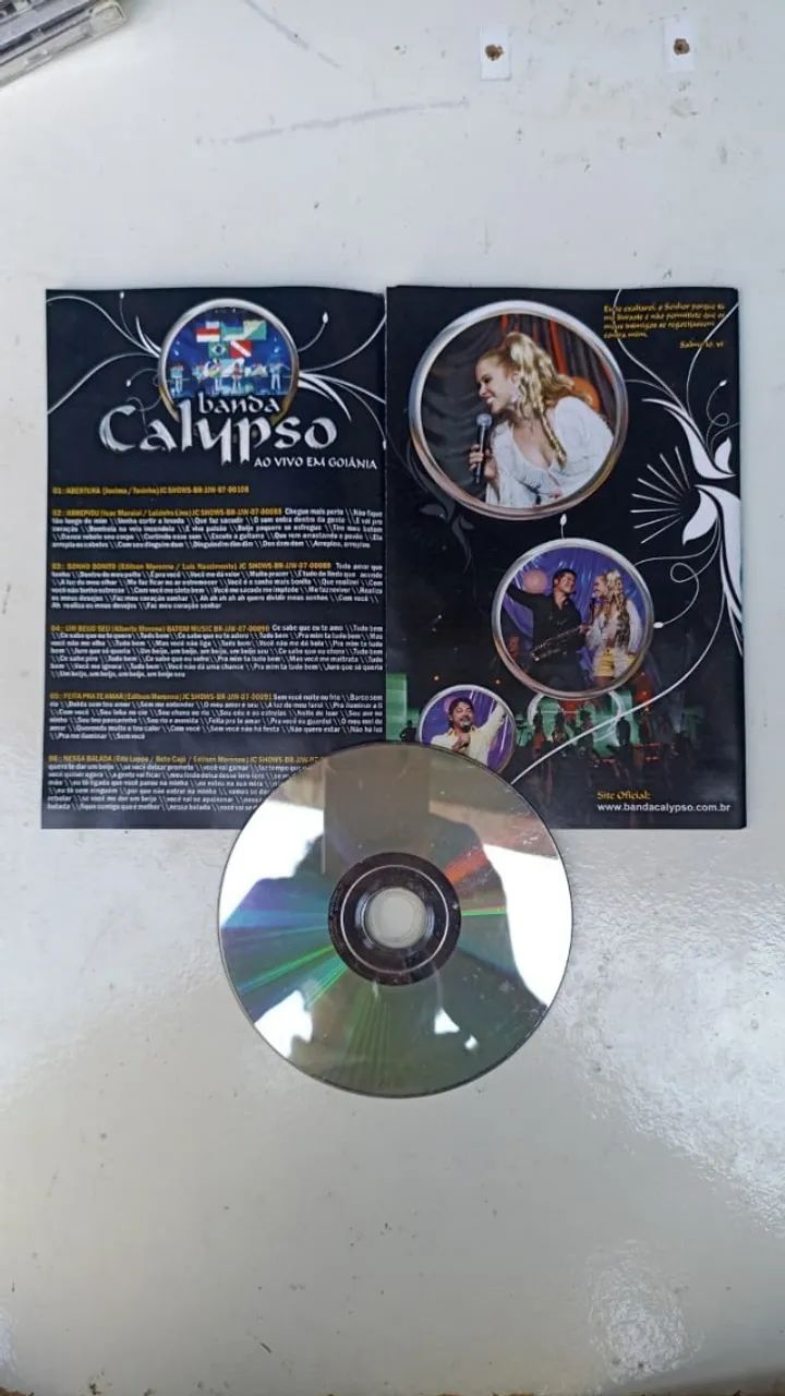 DVD Banda Calypso - Ao Vivo em Goiânia - Foto 3