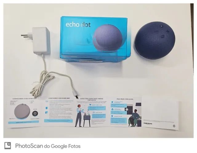 Dot 4ª Geração Echo Dot Alexa Echo Dot 4ª Geração (Alexa) Azul