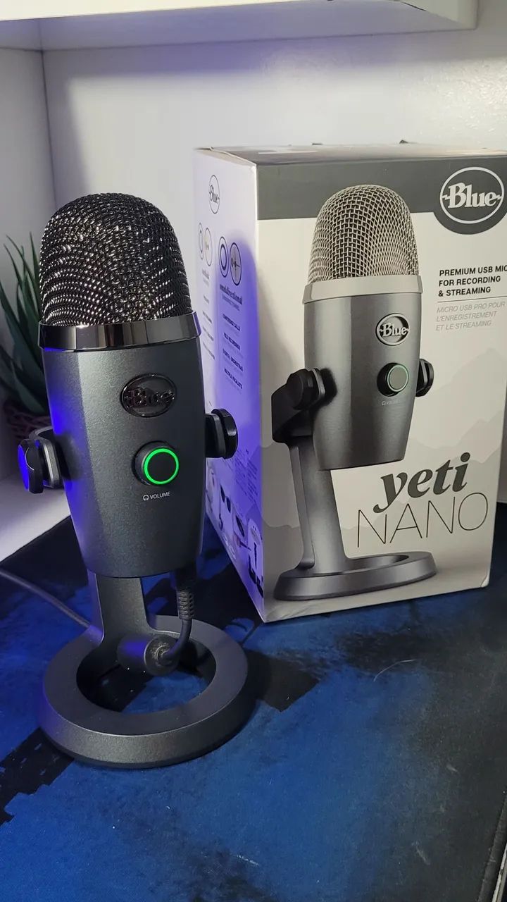 Microfone Blue Yeti Nano