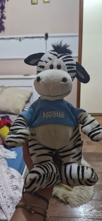 Zebra de Pelúcia Nestle