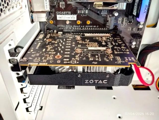 Placa de Video GTX 1050 Ti 4Gb Zotac - Aceito Troca - Entrego/Envio - Foto 5