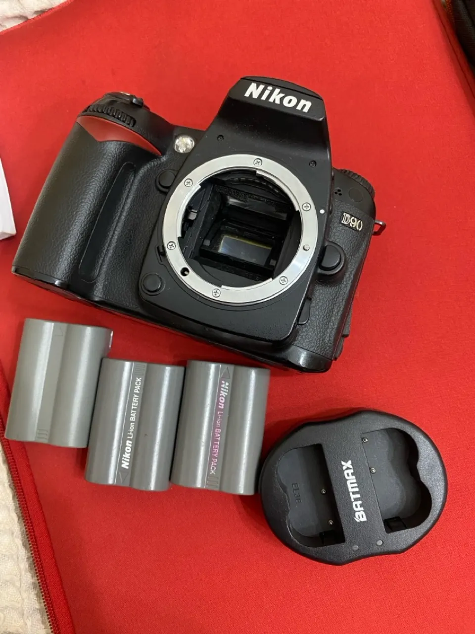 Nikon D90 - retirada de peças