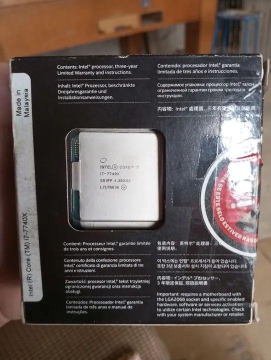 Core i7-7740X - Foto 2