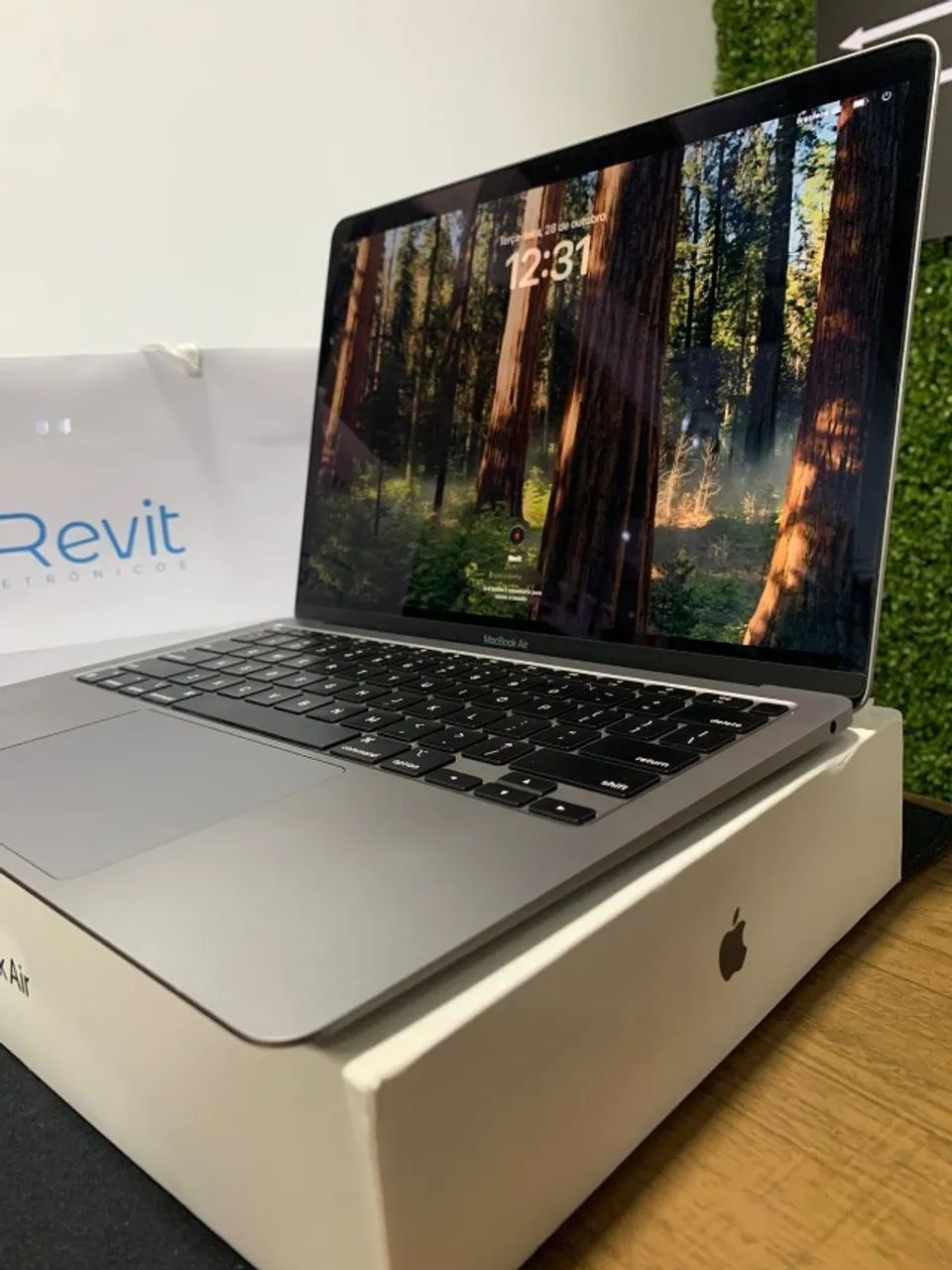 【美品！】 MacBook Air M1 retina a2337 Macbook Air Apple M1 8GB de RAM SSD 256 GB Tela de Retina 13,3