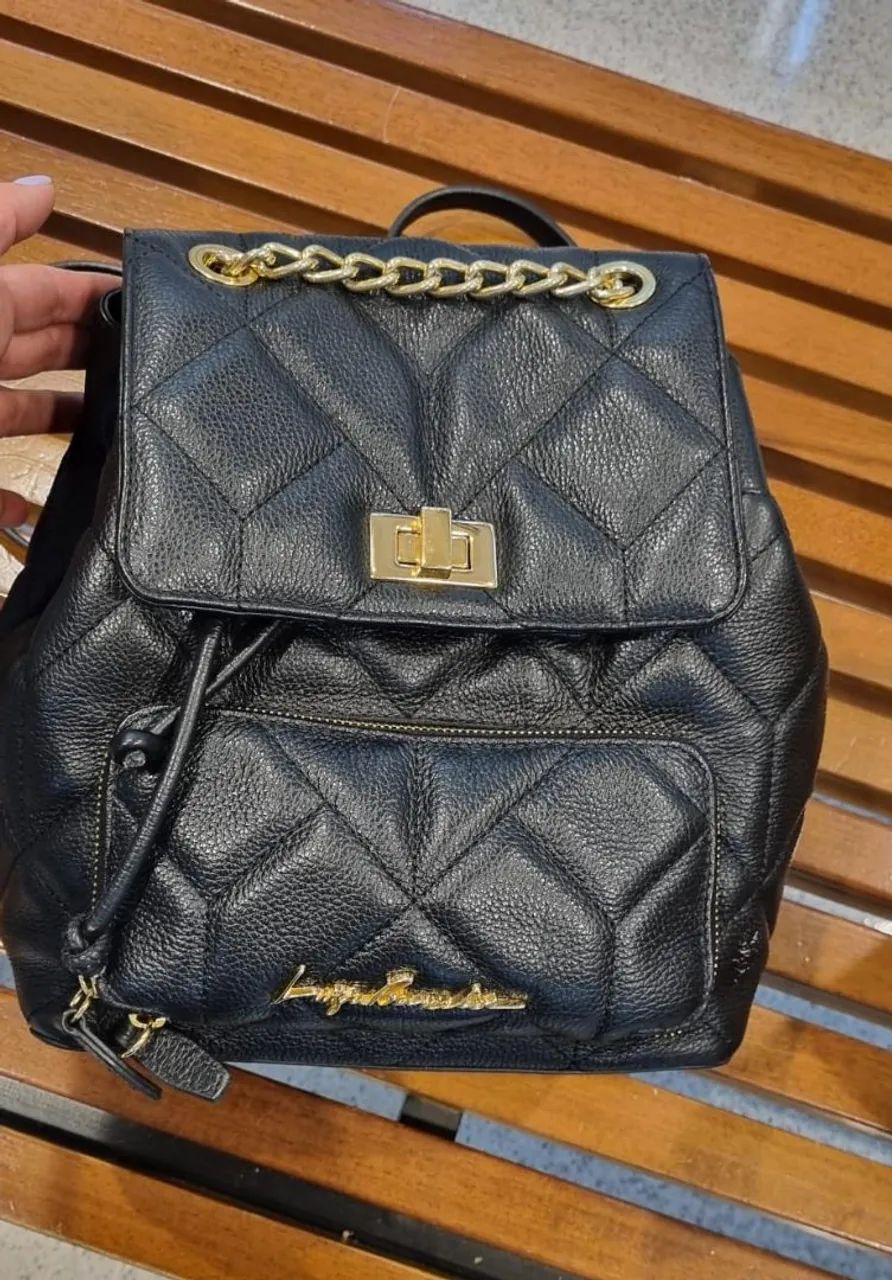 Bolsa de couro Luiza Barcelos - Foto 5