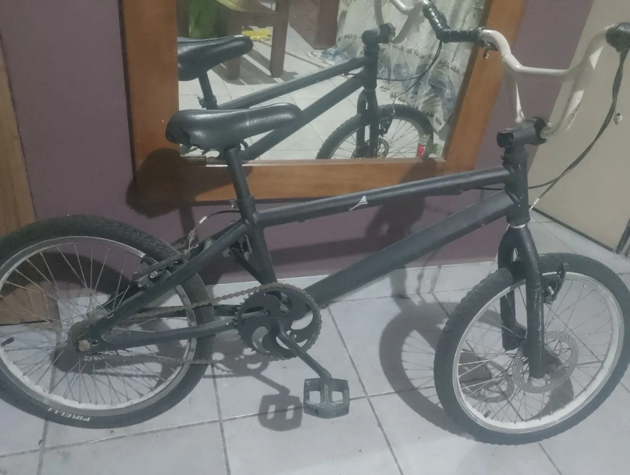 Bicicleta BMX Preta