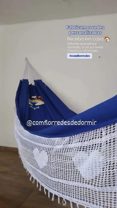 Rede de Dormir - Redes Personalizada - Conforto e Estilo! Entrega Grátis  - Foto 4